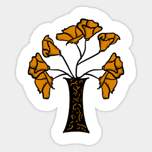 Flower Vase Sticker